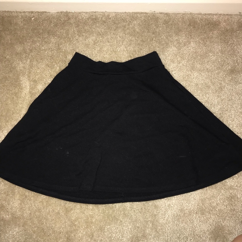 Black Skater Skirt